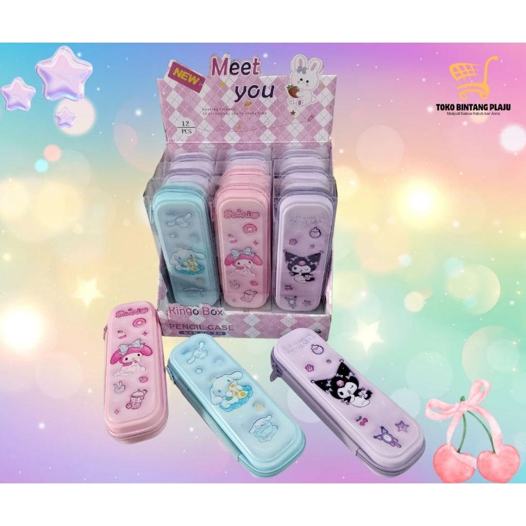 

TEMPAT PENSIL POUCH SANRIO SUPERHERO ANTIAIR 3D PENCIL CASE