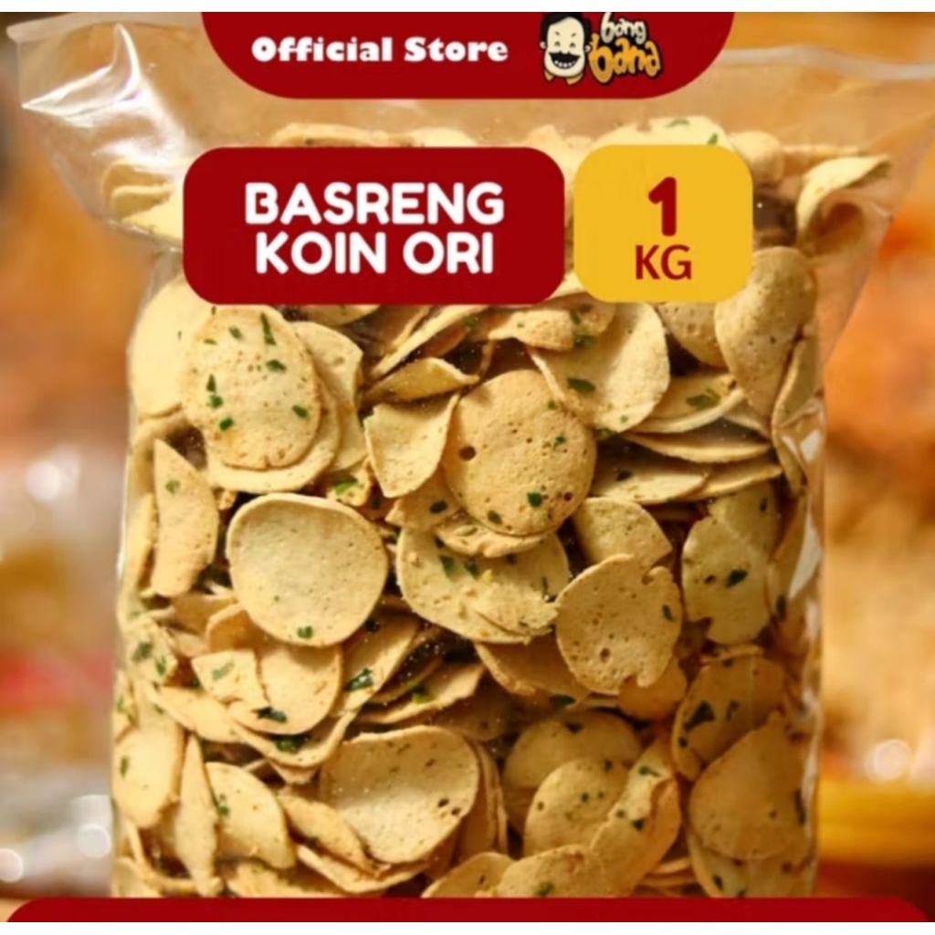 

Basreng koin pedas 1,8 kg / Basreng koin original 1,8 kg / Cikruh basreng koin 1,8 kg
