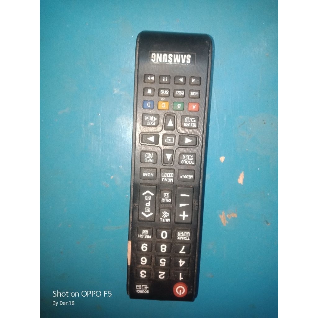 remot tv lcd samsung ori bekas pakay masi normal
