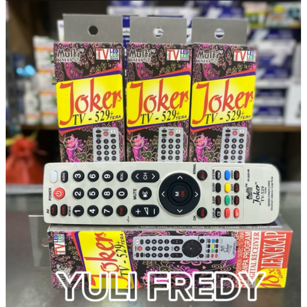 REMOT TV MULTI JOKER / REMOT JOKER TV UNTUK SEMUA TV