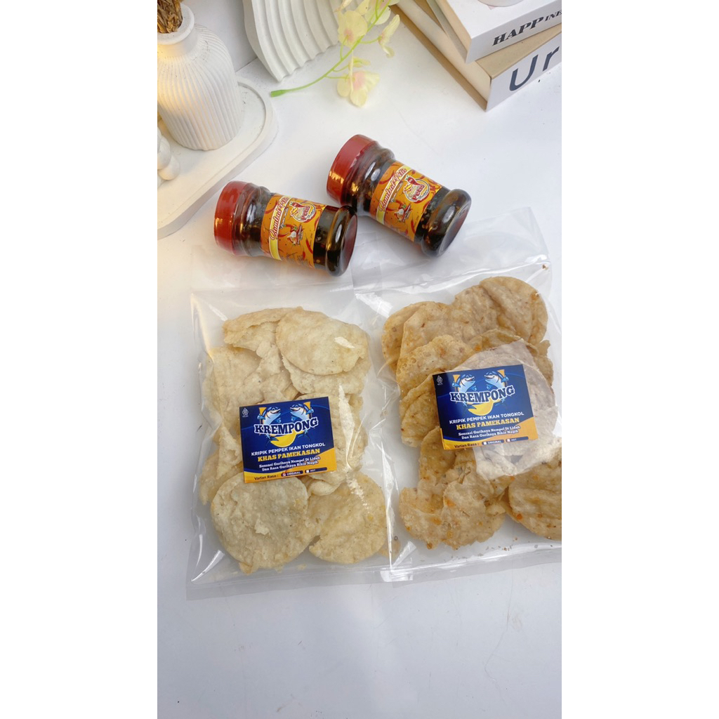 

Paket bundling 2krempong+2sambal petis madura