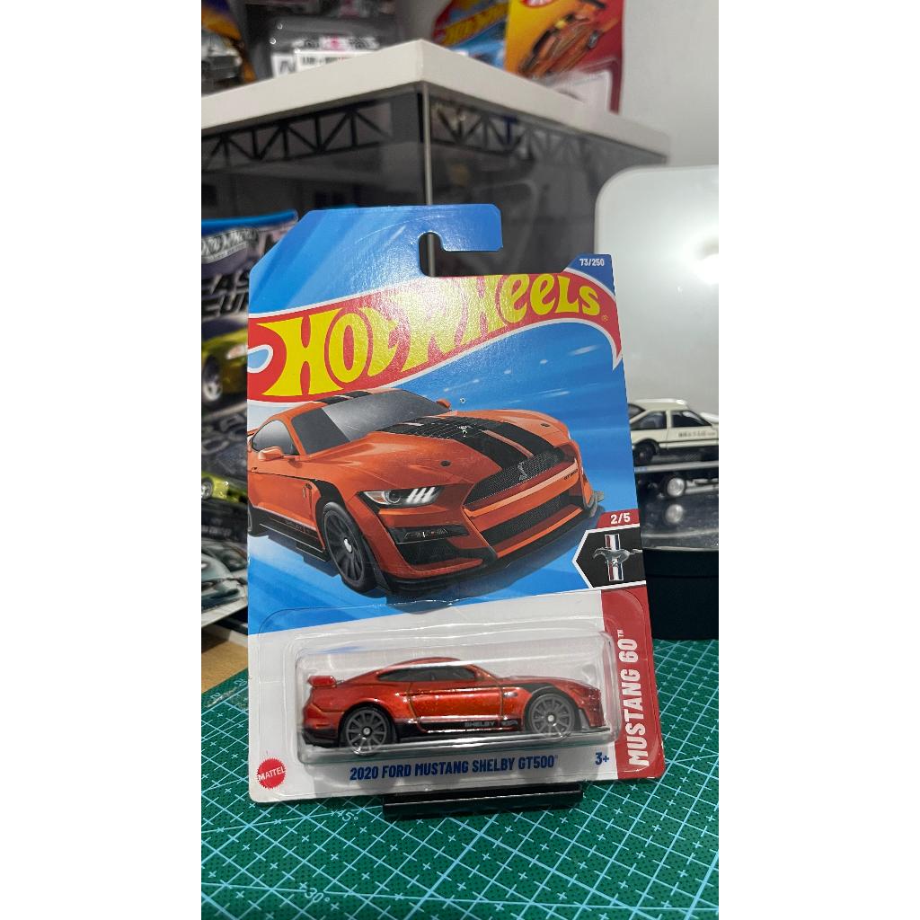 Hot Wheels Ford Regular 07 Mustang Falken, 67 GT40 MK IV, 67 Mustang merah, 2020 Mustang Shelby GT50