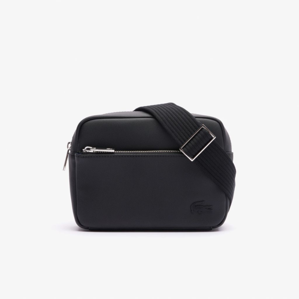 Lacoste Men's Classic Reporter Bag Tas Selempang Pria - Black
