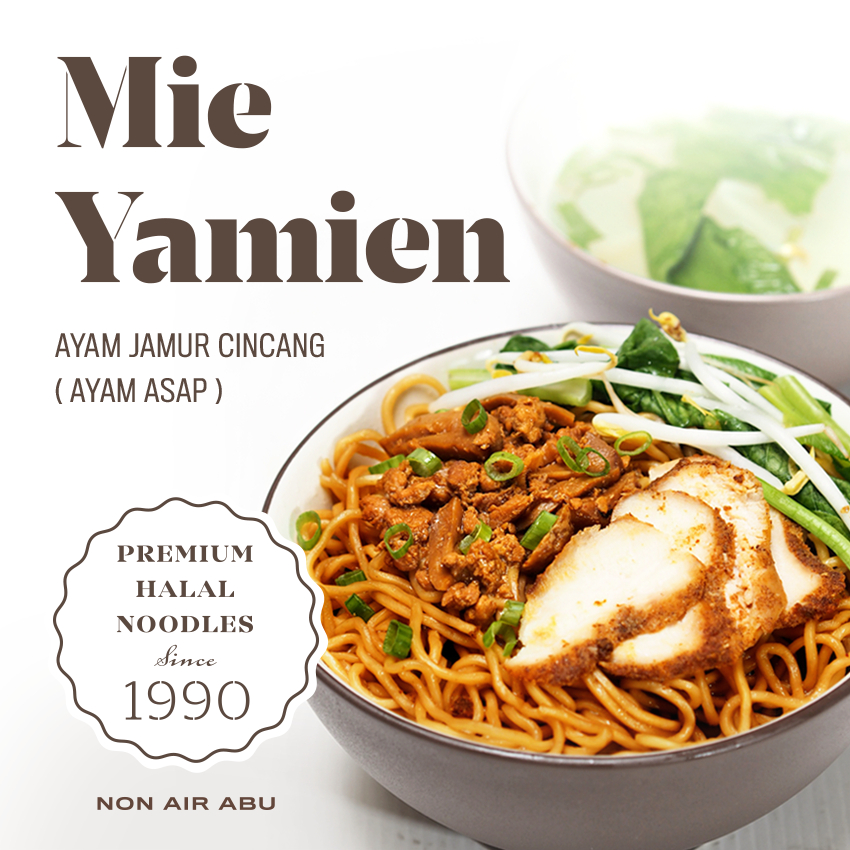 

Mie Yamien - Bakmi Ayam Yamien - Mipolo by Yenpao - Halal