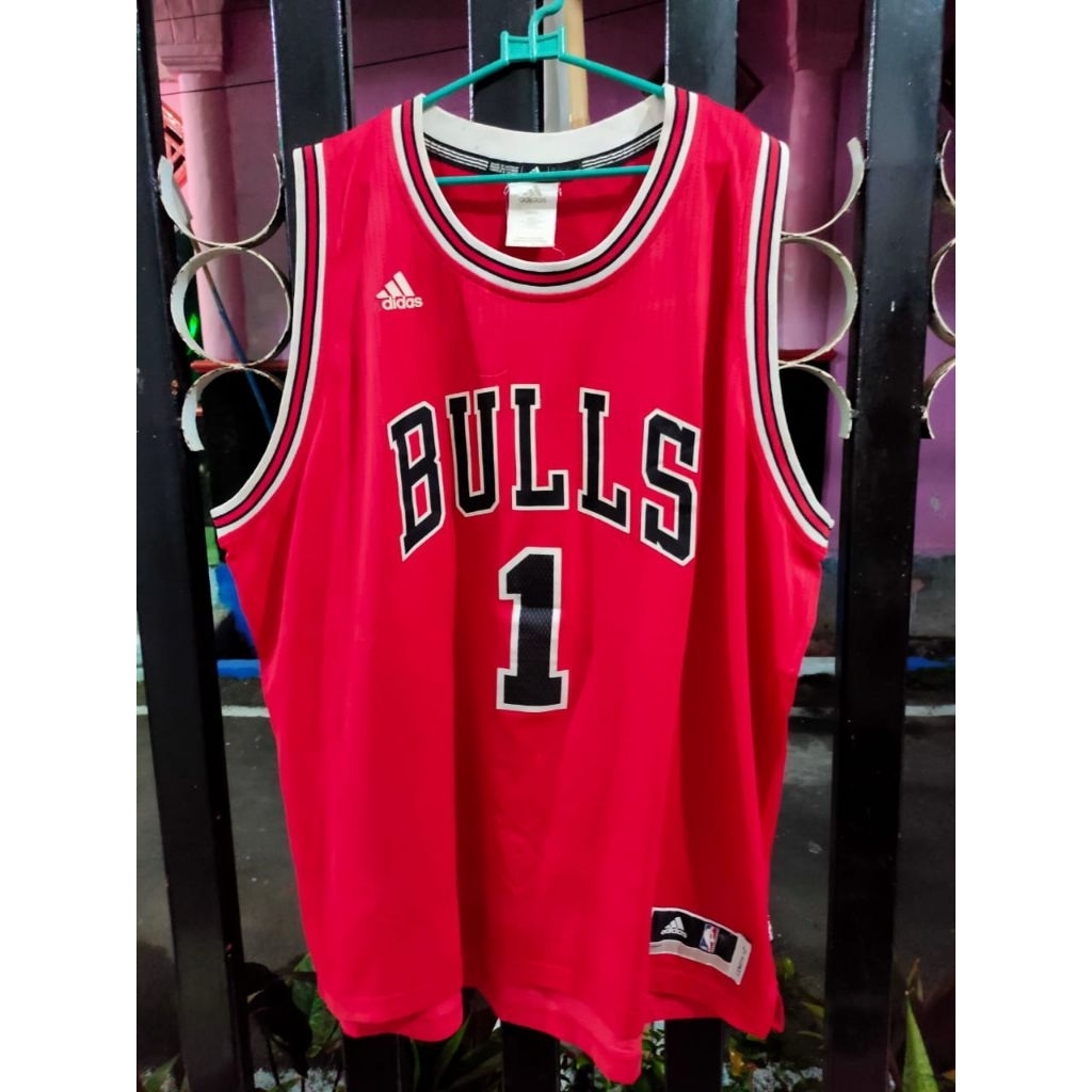 Jersey basket NBA swingman Adidas Derrick rose Chicago Bulls