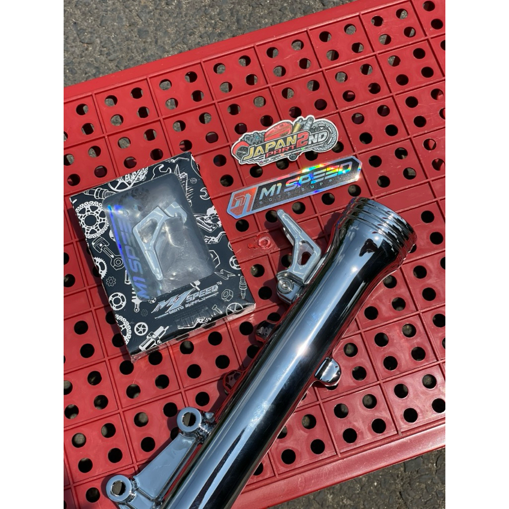 braket selang rem depan ninja rr ninja r braket cnc selang rem depan breket selang rem cnc