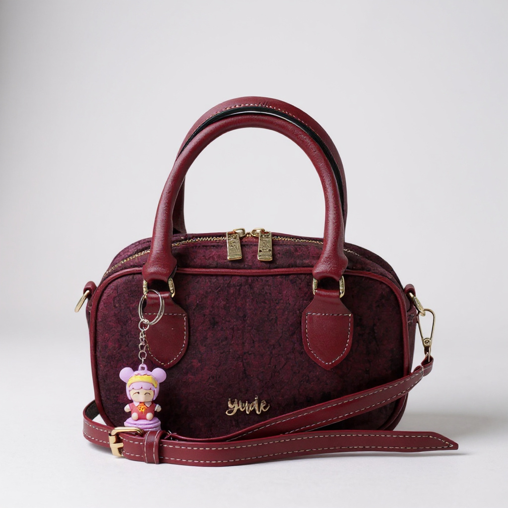 Yude - Tas Selempang Wanita Lona Tas Tangan Elegan Fashion Kekinian