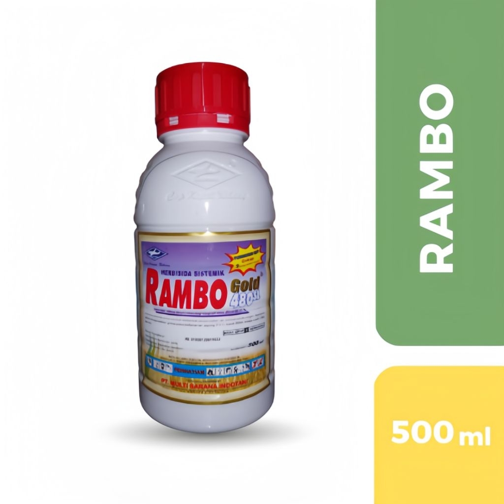 Rambo Hebisida 500ml 480sl rambo gold herbisida sistemik