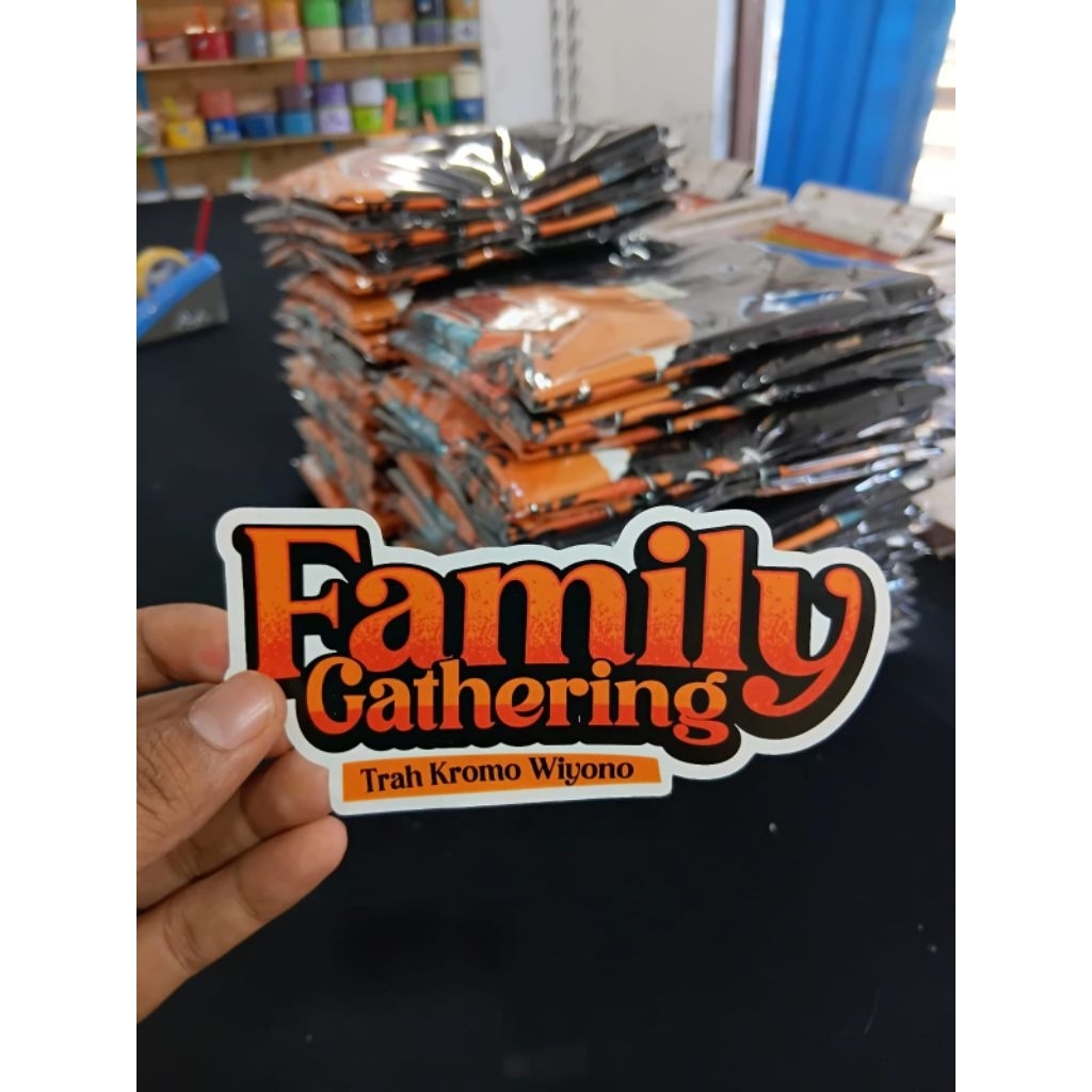 

stiker cutting desain custome. cromo/vinly