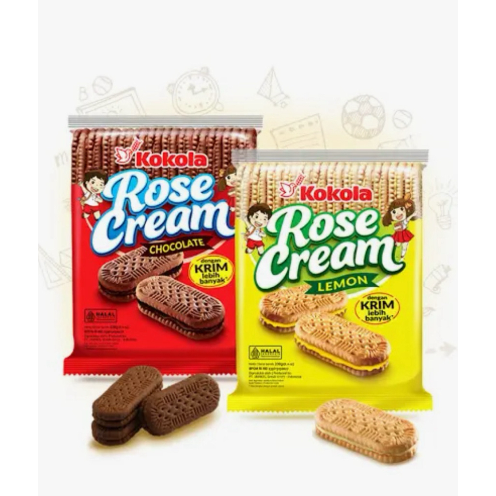 

KOKOLA Rose Cream biscuits 230gram