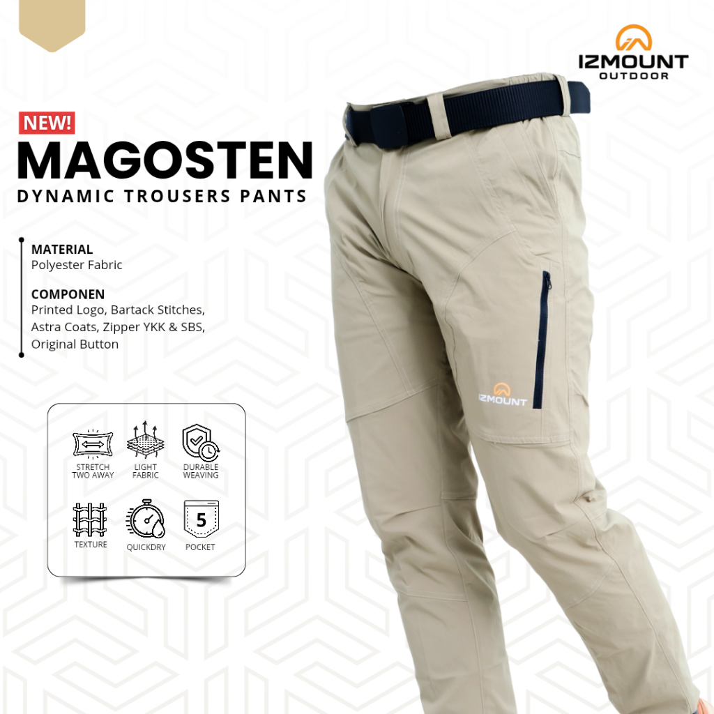 Celana panjang Gunung Magosten Celana Outdoor Quickdry hiking Celana Outdoor Pria Wanita Quickdry