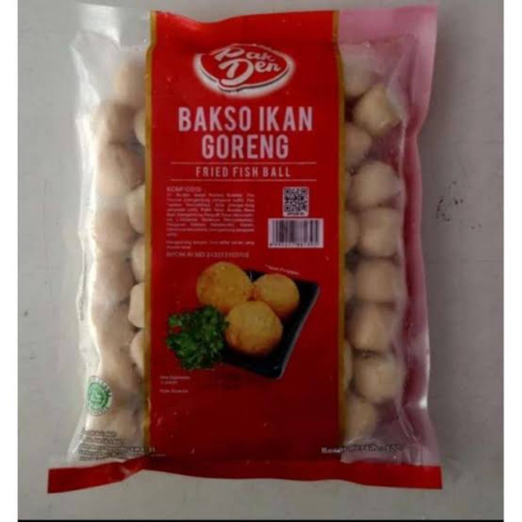 

Pak Den Bakso Ikan Goreng 500gr