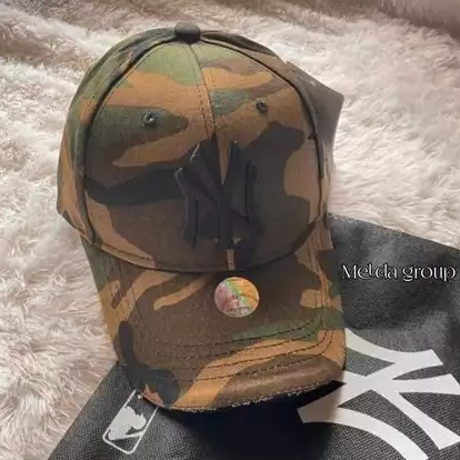 Topi Baseball Best Seller Materisl Camo Loreng Distro caps NY Loreng Kekinian Pria dan Wanita (COD)