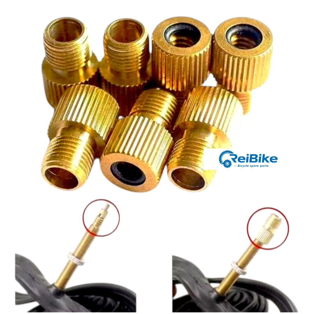 Adaptor pentil sepeda pixi / presta to schrader valve