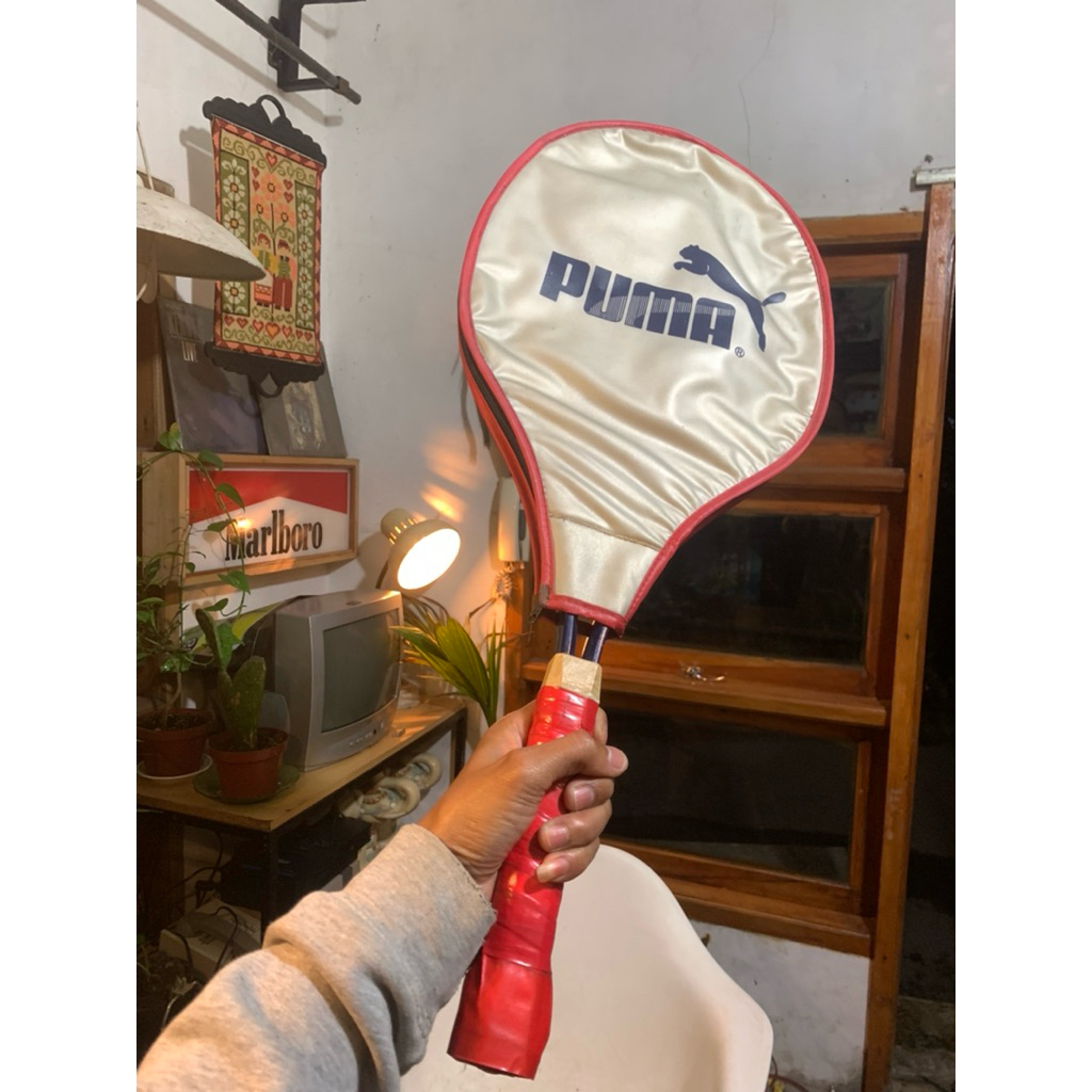 raket tenis puma boris becker. mulus made in germany