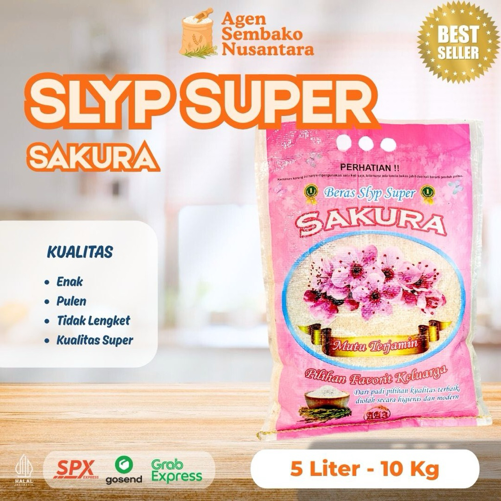 

BERAS SAKURA-NASI PULEN ENAK BERAT 5kg dan 10kg