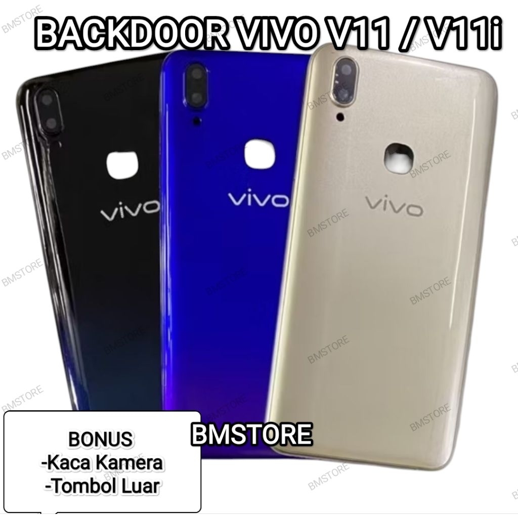 BACKDOOR BACKCOVER VIVO V11 / V11i / 1806 COVER BELAKANG TUTUP CASING BELAKANG TUTUP BATERAI