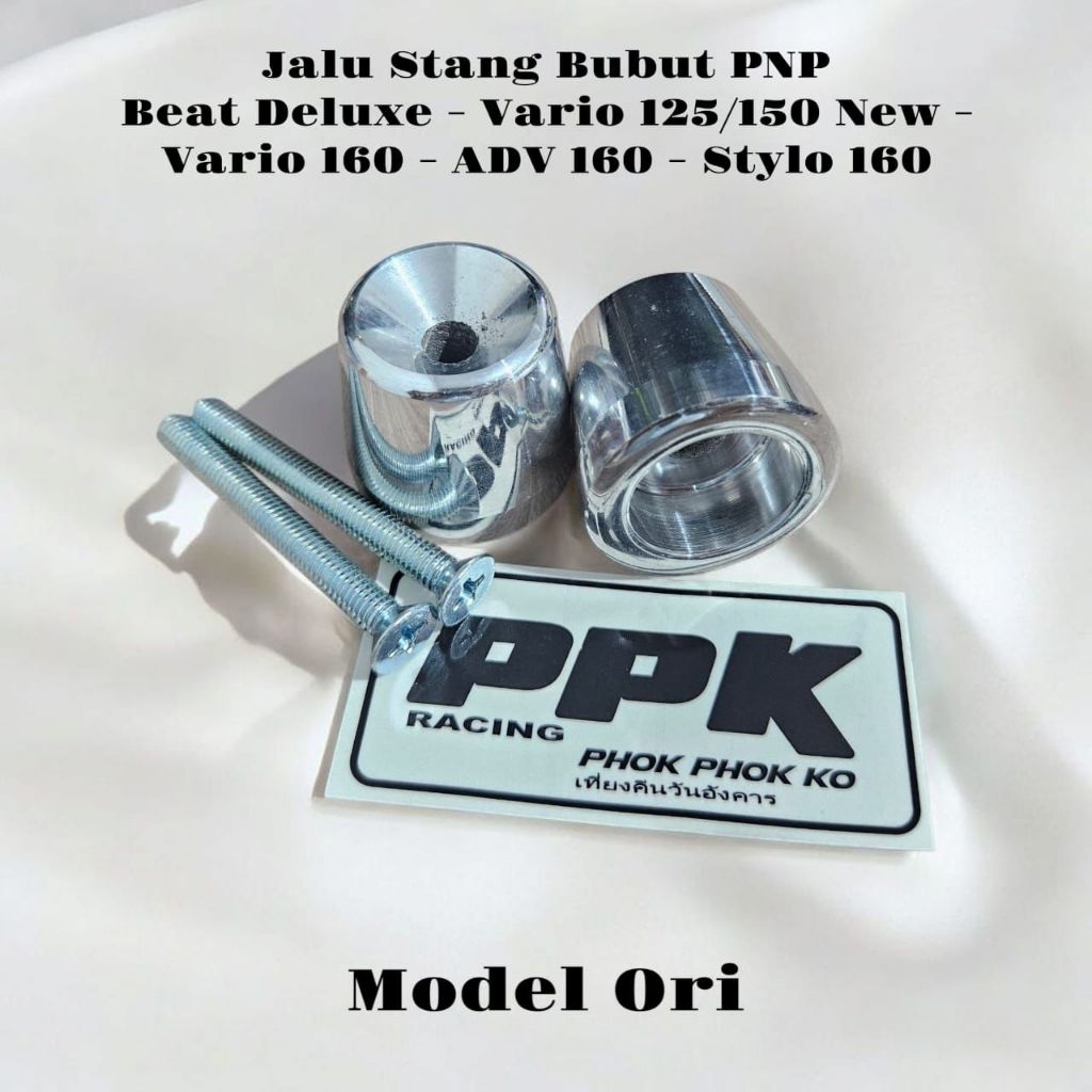 Jalu Stang PCX Bubut PNP Beat Deluxe Vario LED 125 150 New Vario160 ADV160 Stylo160 Mx King