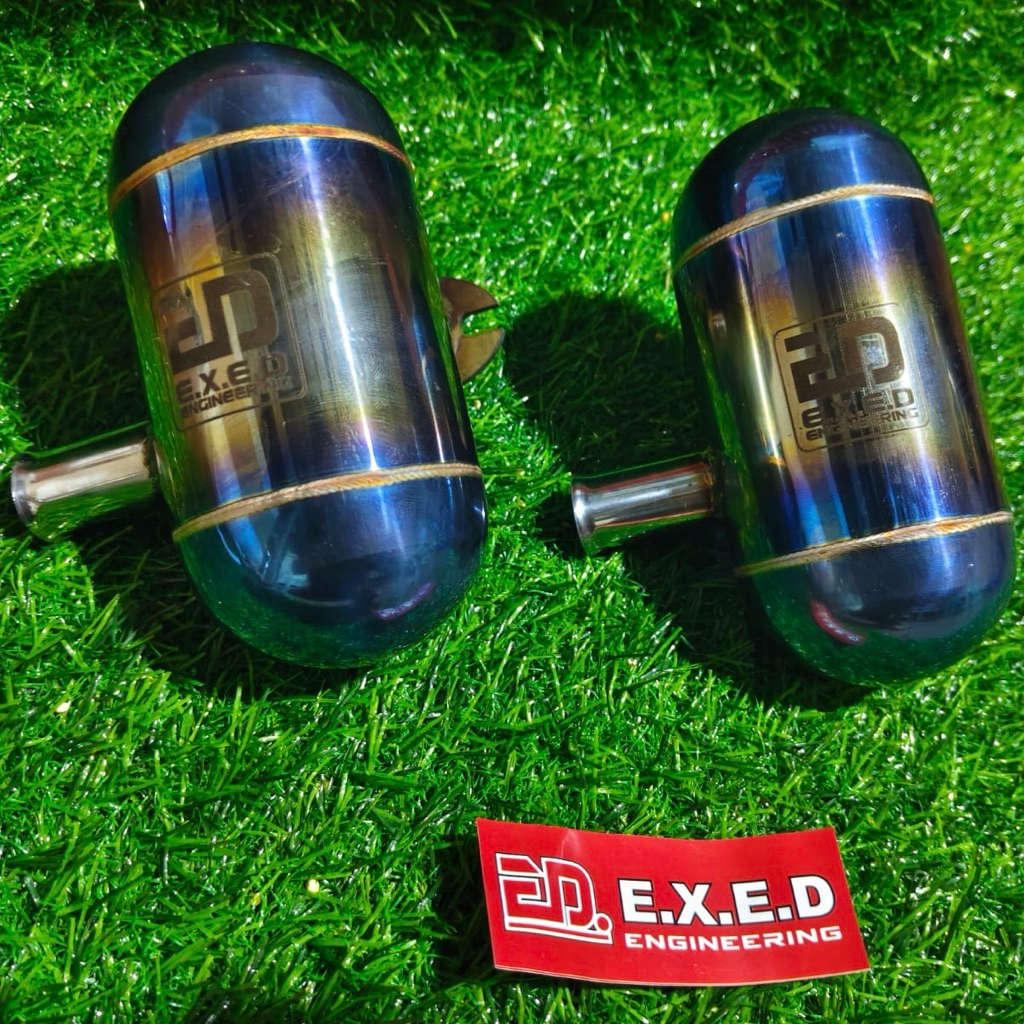 knalpot sprayer TU26 mesin semprot pertanian/mist blower tipe botol biru original