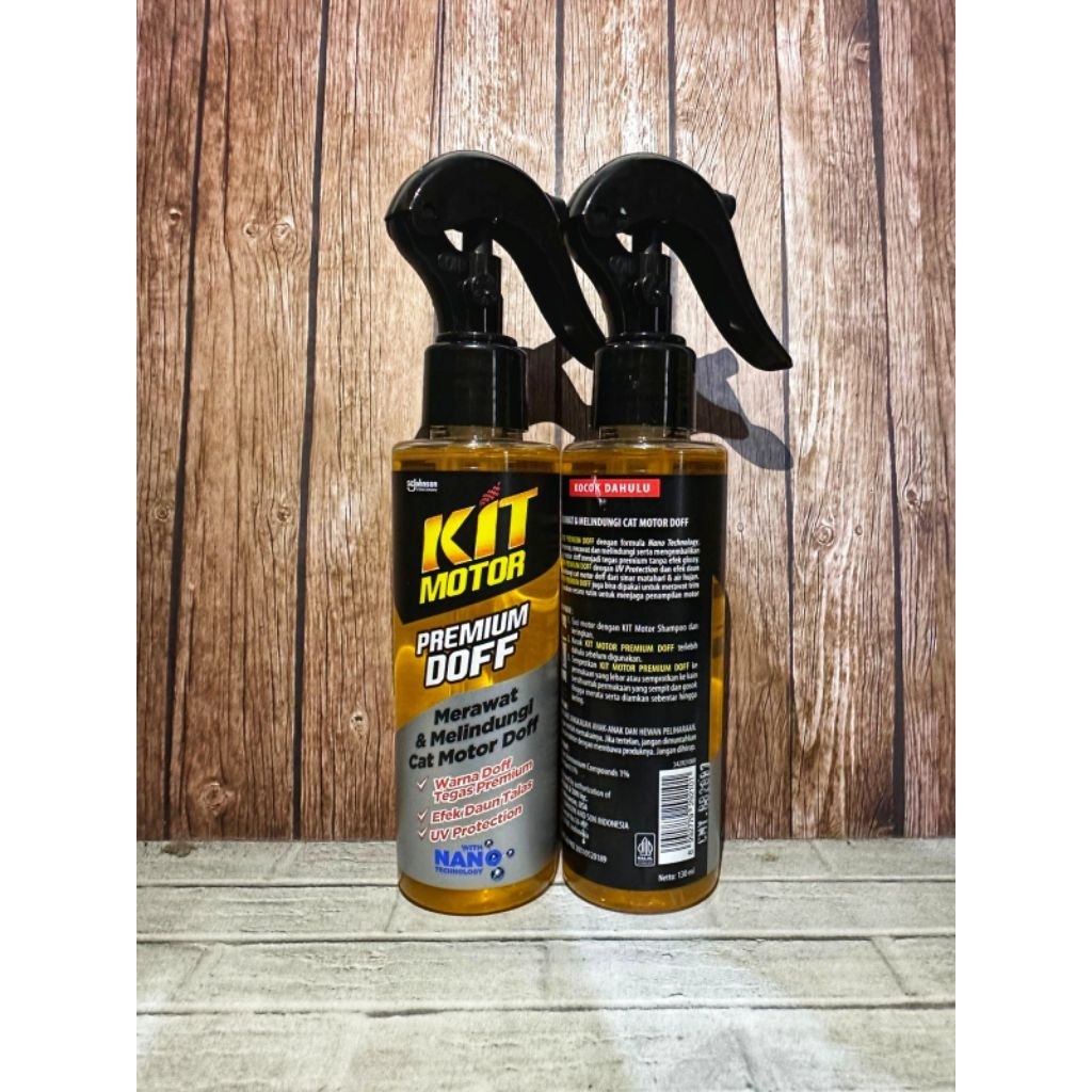 Kit motor premium doff / pengkilap motor doff / poles motor doff