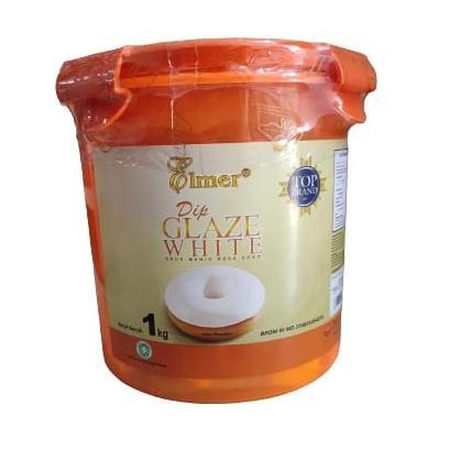 

ELMER DIP GLAZE WHITE/VANILLA 1KG TOPPING/ISIAN DONAT/ROTI/CAKE DLL