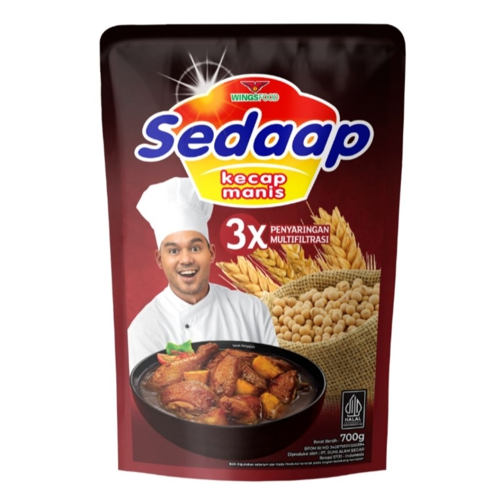 

Sedaap Kecap Manis 700g/520ml
