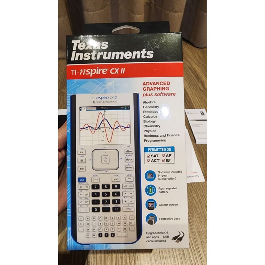 

Texas Instruments TI-Nspire CX II Graphing Calculator Sekolah Kuliah