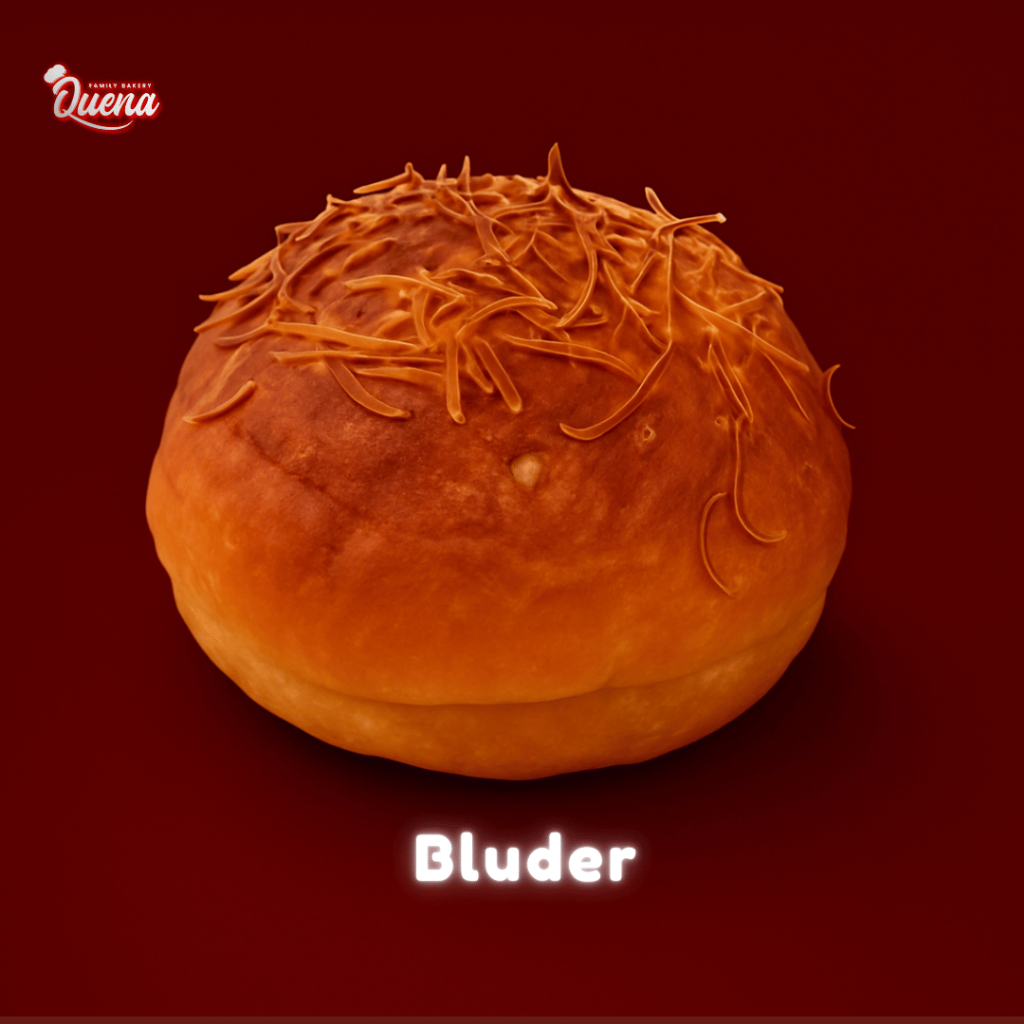 

Roti Bluder Keju Quena – Super Lembut Full Susu dengan Topping Keju
