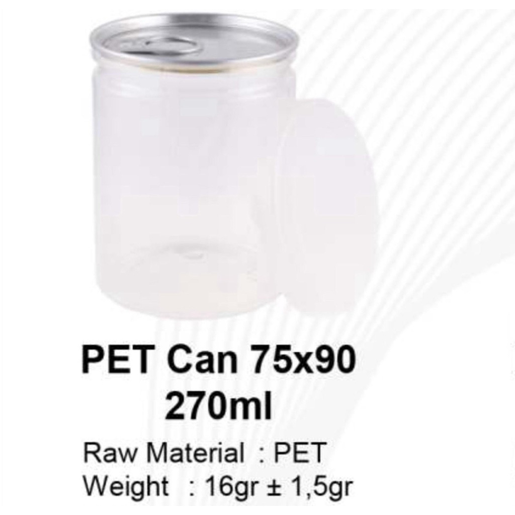 Pet Can 75x90 Pet Can 270 ml Jar sambal anti tumpah 270 ml