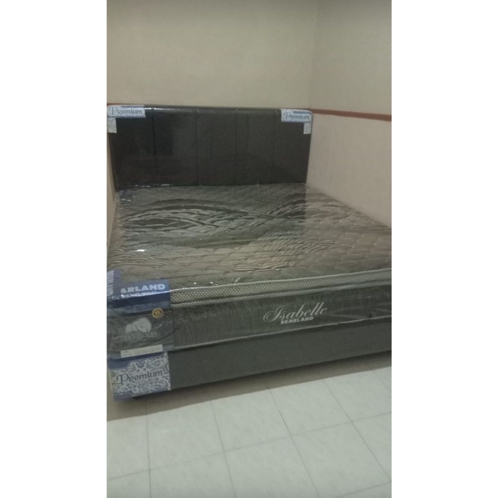 SPRINGBED SET DIVAN + KASUR SPRINGBED BEARLAND ISABELLA 160X200 I 180X200