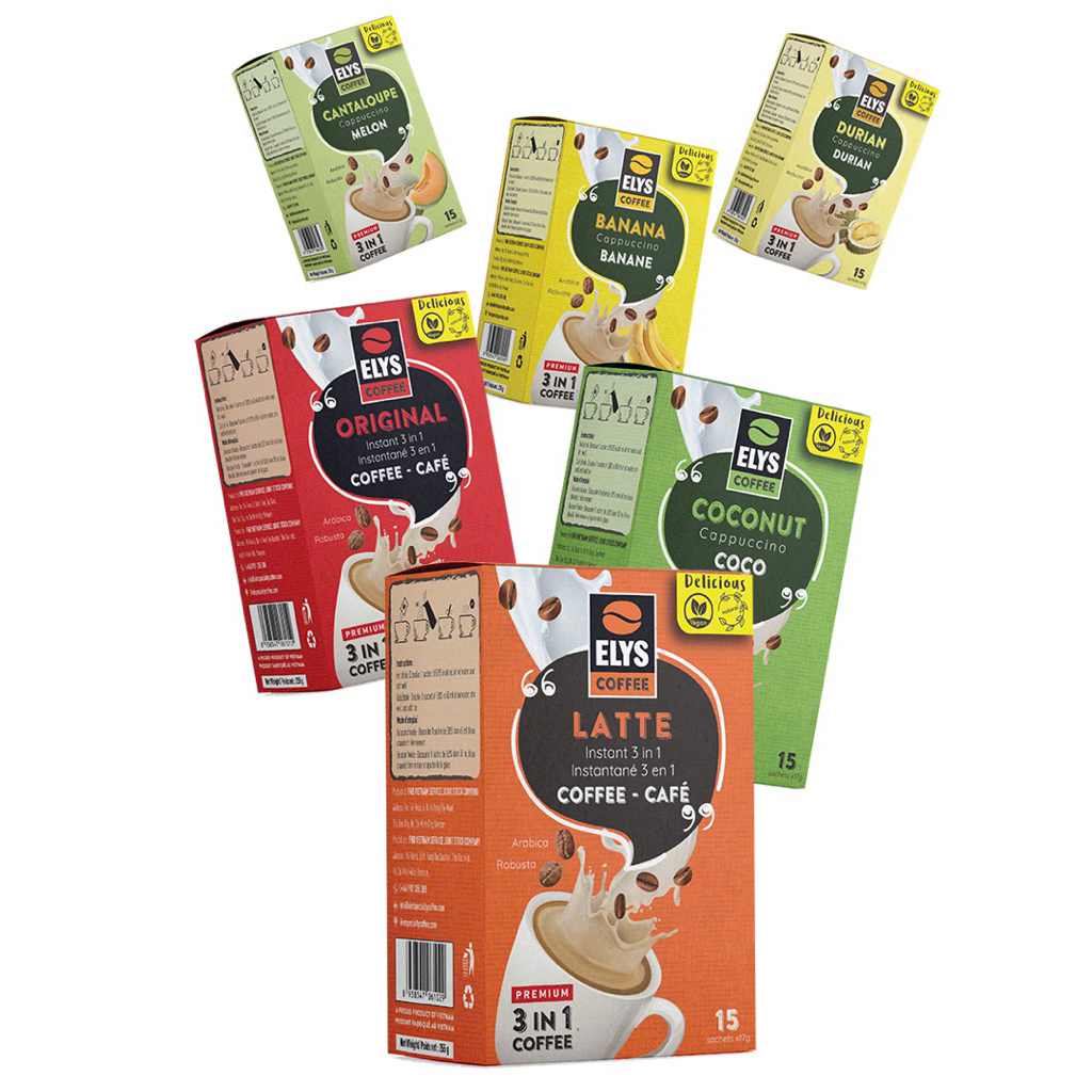 

[ECER] Elys Coffee Vietnam Kopi Melon, Durian