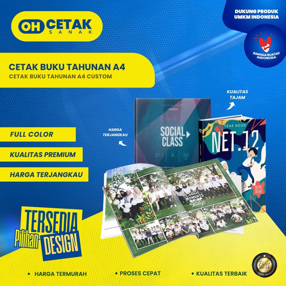 Buku Kenangan Sekolah | Album Kenangan Sekolah | Cetak Buku Tahunan Sekolah | YEARBOOK
