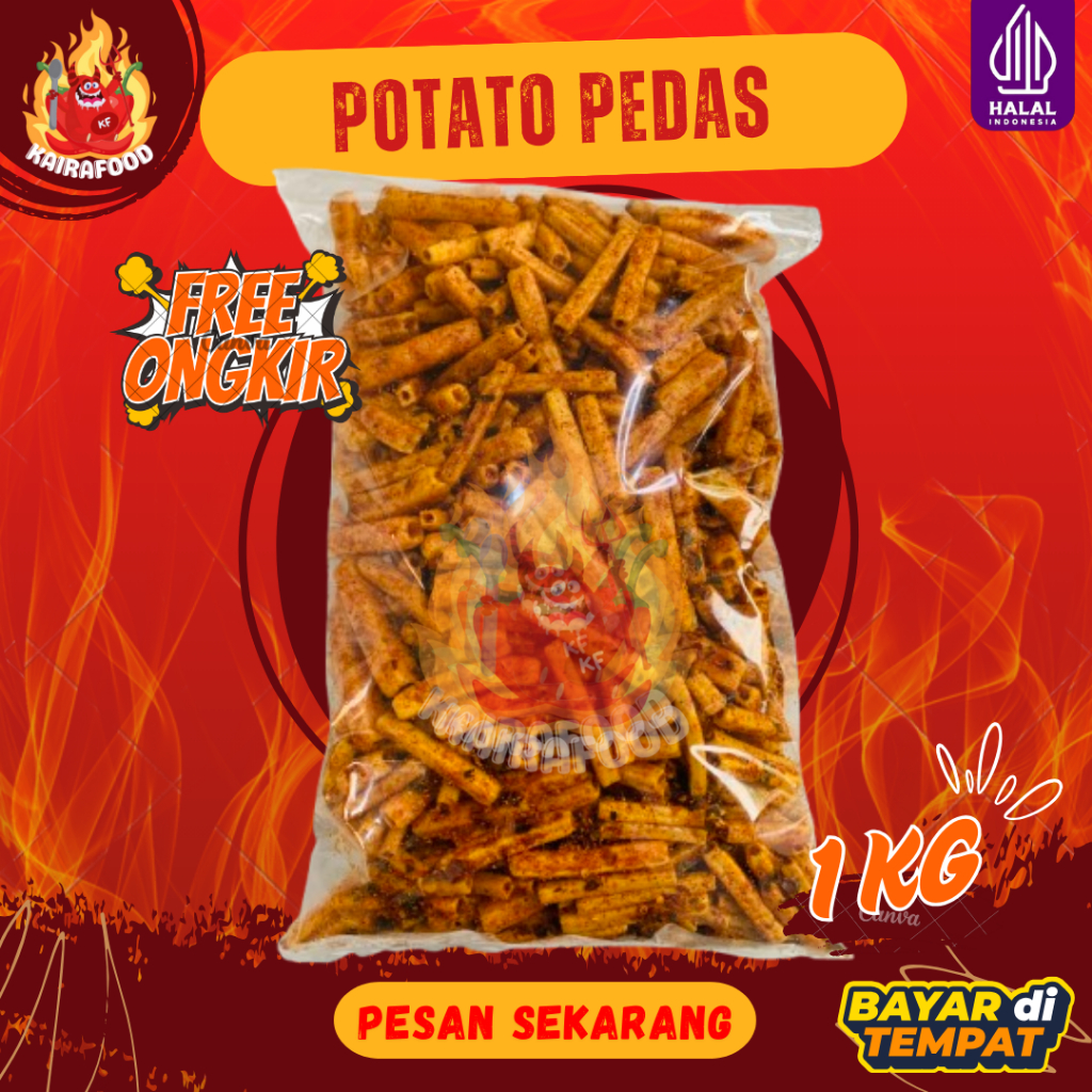 

1 KG POTATO PEDAS DAUN JERUK