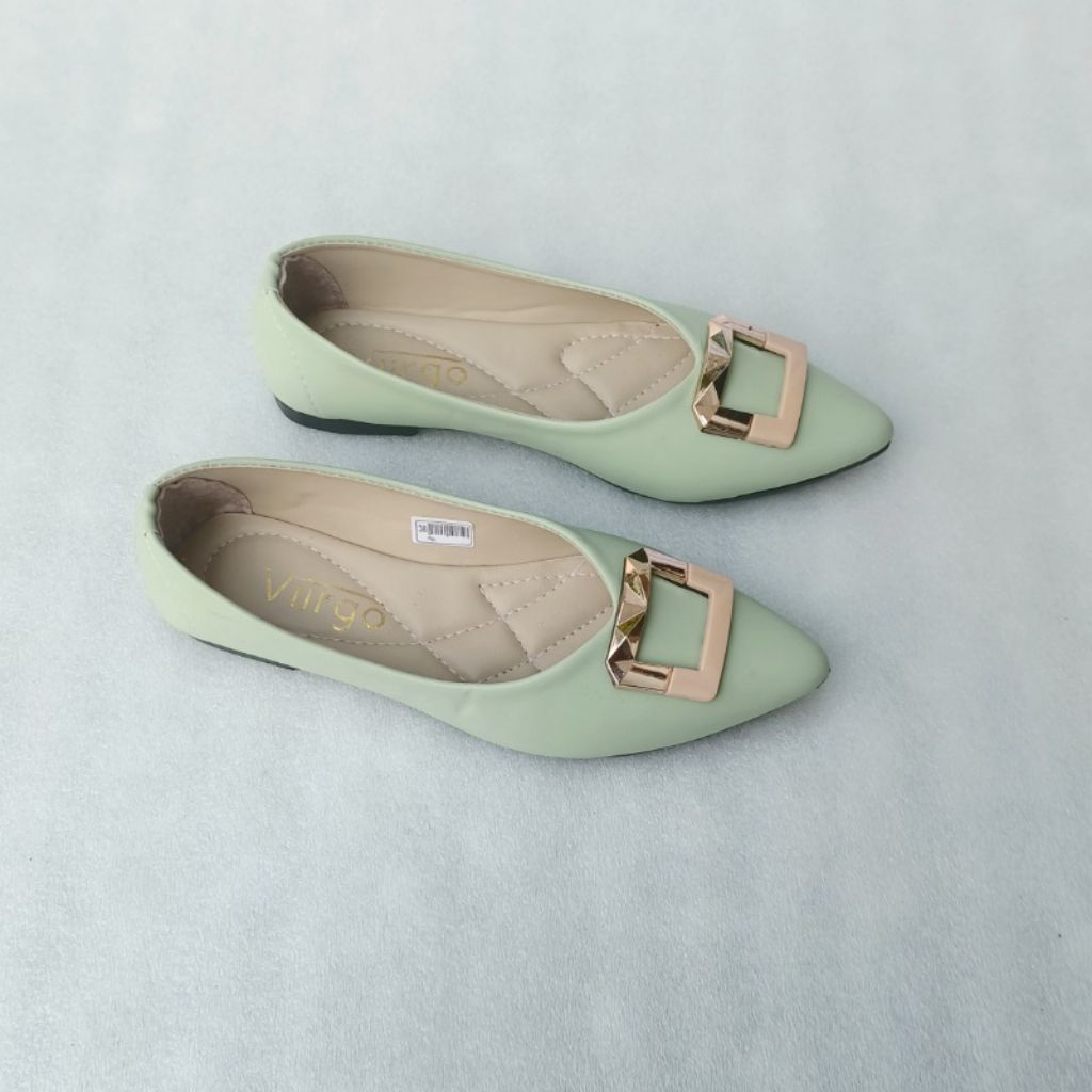 Viirahayu - ALICYA3 Flatshoes Wanita Sepatu Flat Wanita Pansus Balet Cewek Terbaru Simple Dan Elegan