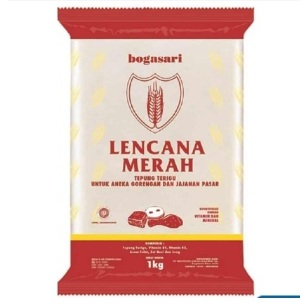 

Lencana Merah Terigu Transparan 1000g