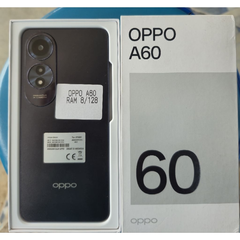 OPPO A60 RAM 8/128 BEKAS