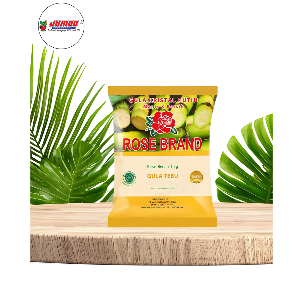 

Rose Brand Gula Tebu 1kg/Gula Pasir