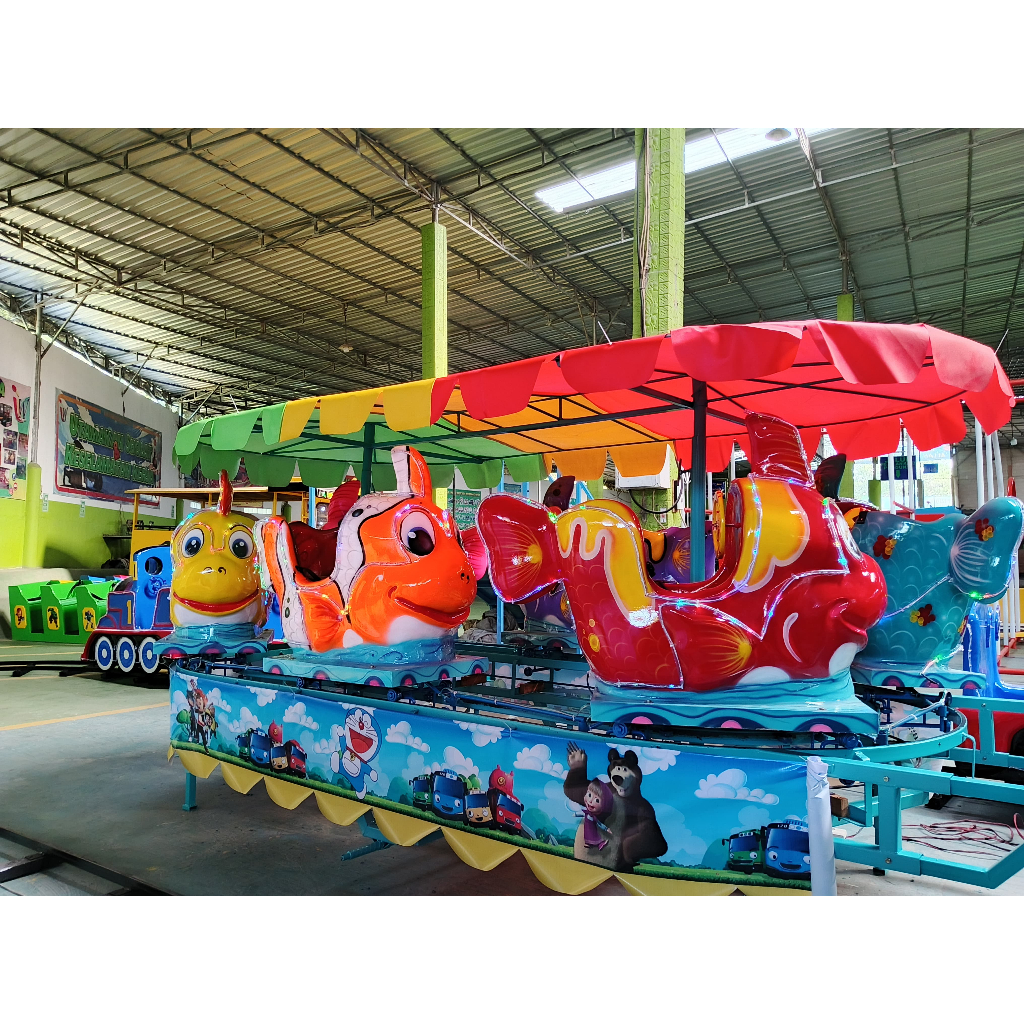 ODONG ODONG BANNER KERETA PANGGUNG || odong odong full lampu hias free banner dan audio musik