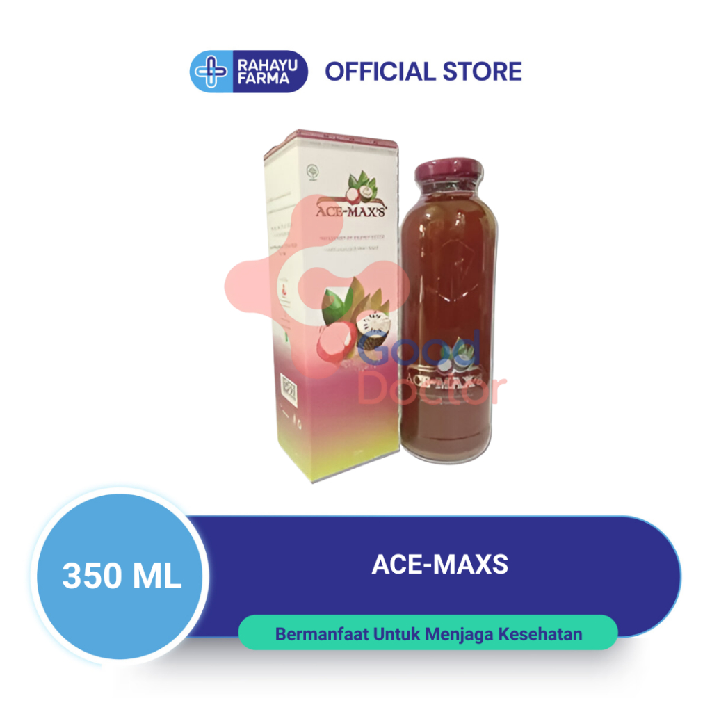 

ACE-MAXS – kaya antioksidan dari kulit manggis & daun sirsak, membantu menjaga daya tahan tubuh.