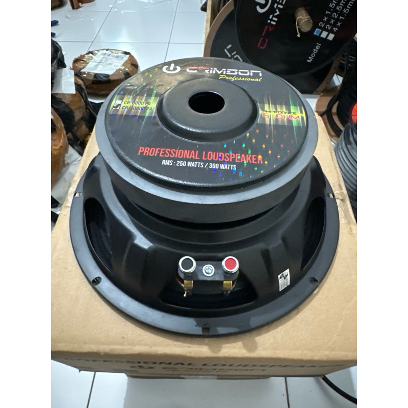 speaker 10” crimson CR-10800PA
