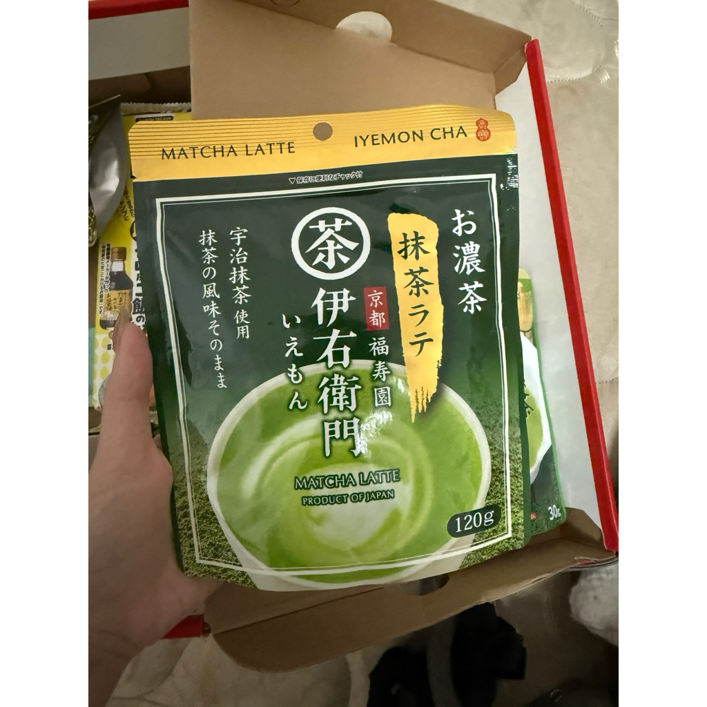 

matcha latte iyemon cha