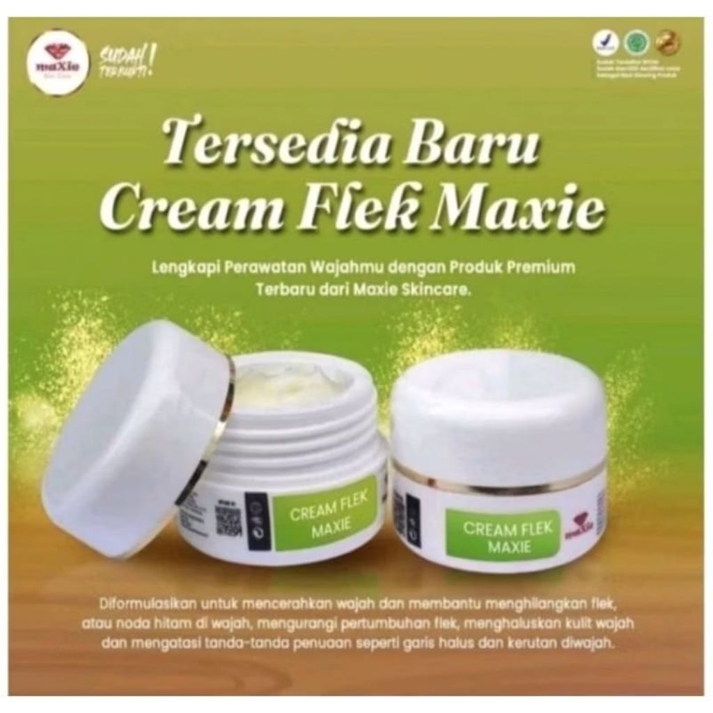 Maxie glow cream flek