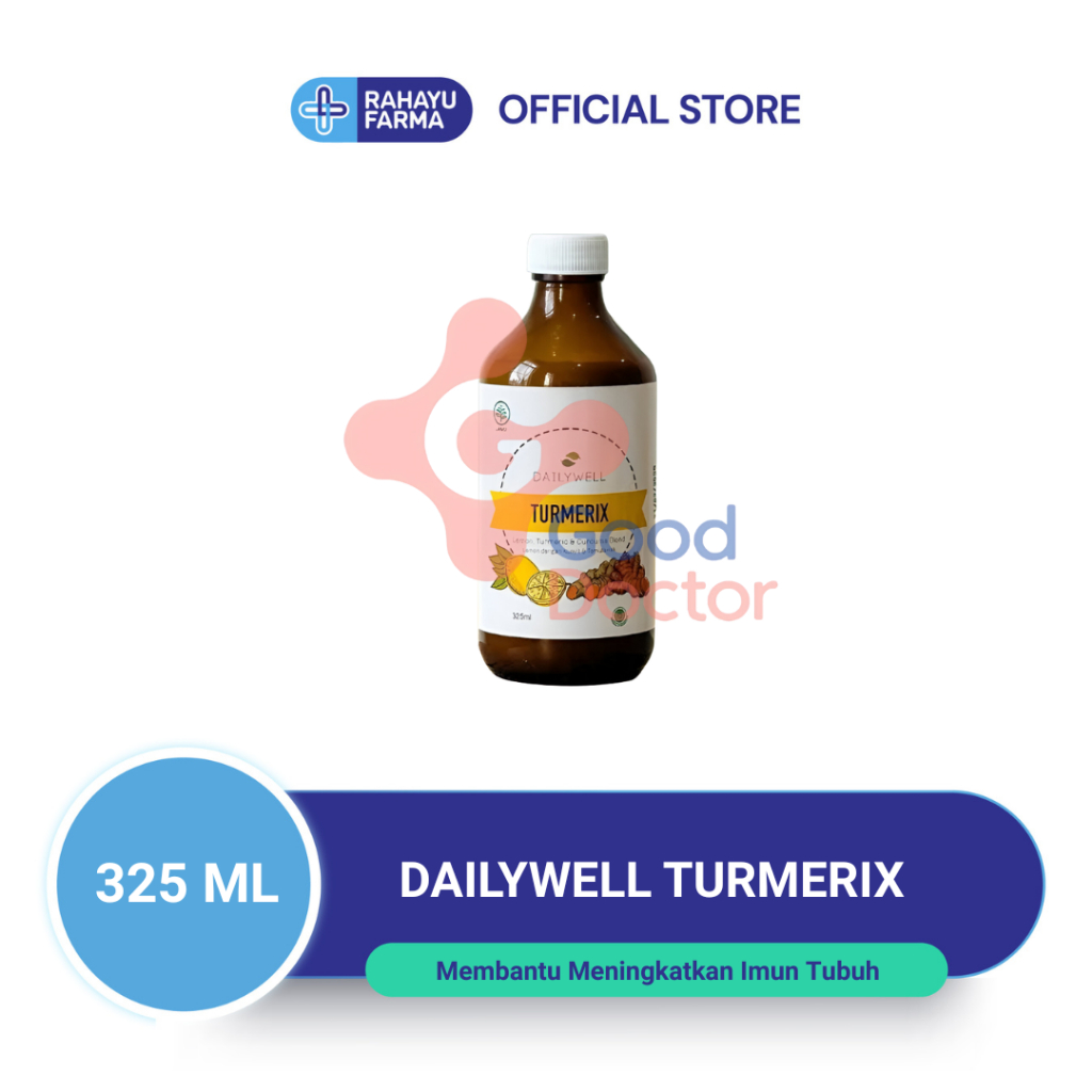 

DAILYWELL TURMERIX 325 ML – membantu menjaga kesehatan pencernaan & daya tahan tubuh.