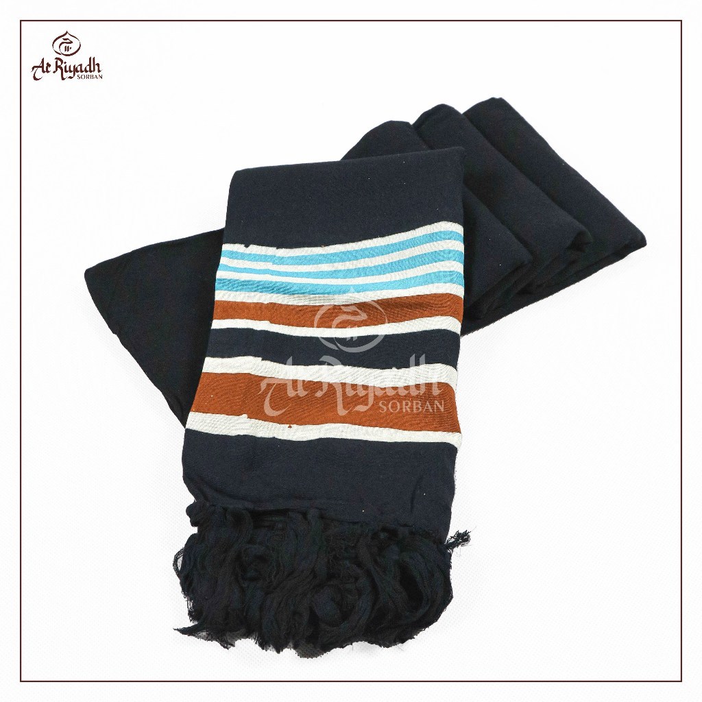 TERLARIS Sorban Solo ZAWEEYA Motif Original AM Cap Klasik