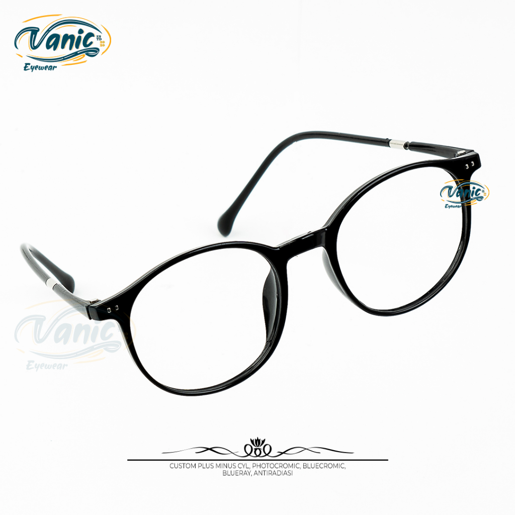 Vanic Kacamata Lentur Bulat Pria Wanita VNC2126
