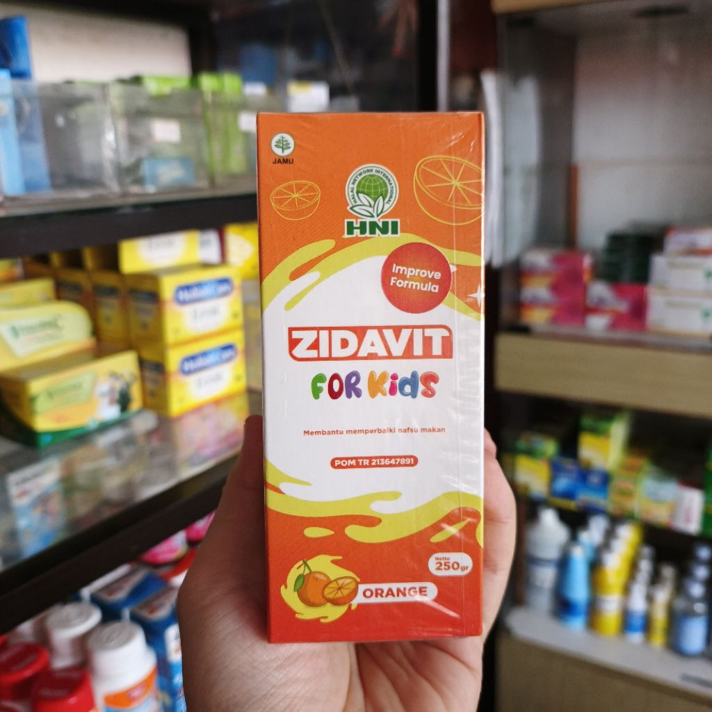 

Zidavit Kids – Suplemen Anak Penambah Nafsu Makan & Zat Besi 250ml