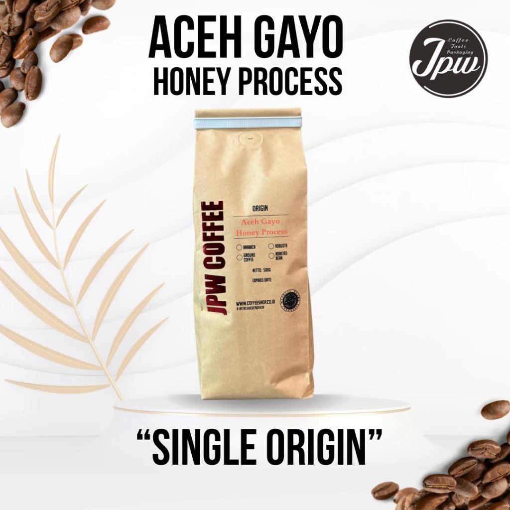 

500g Aceh Gayo Honey Process JPW Coffee Arabica - Specialty Grade Coffee