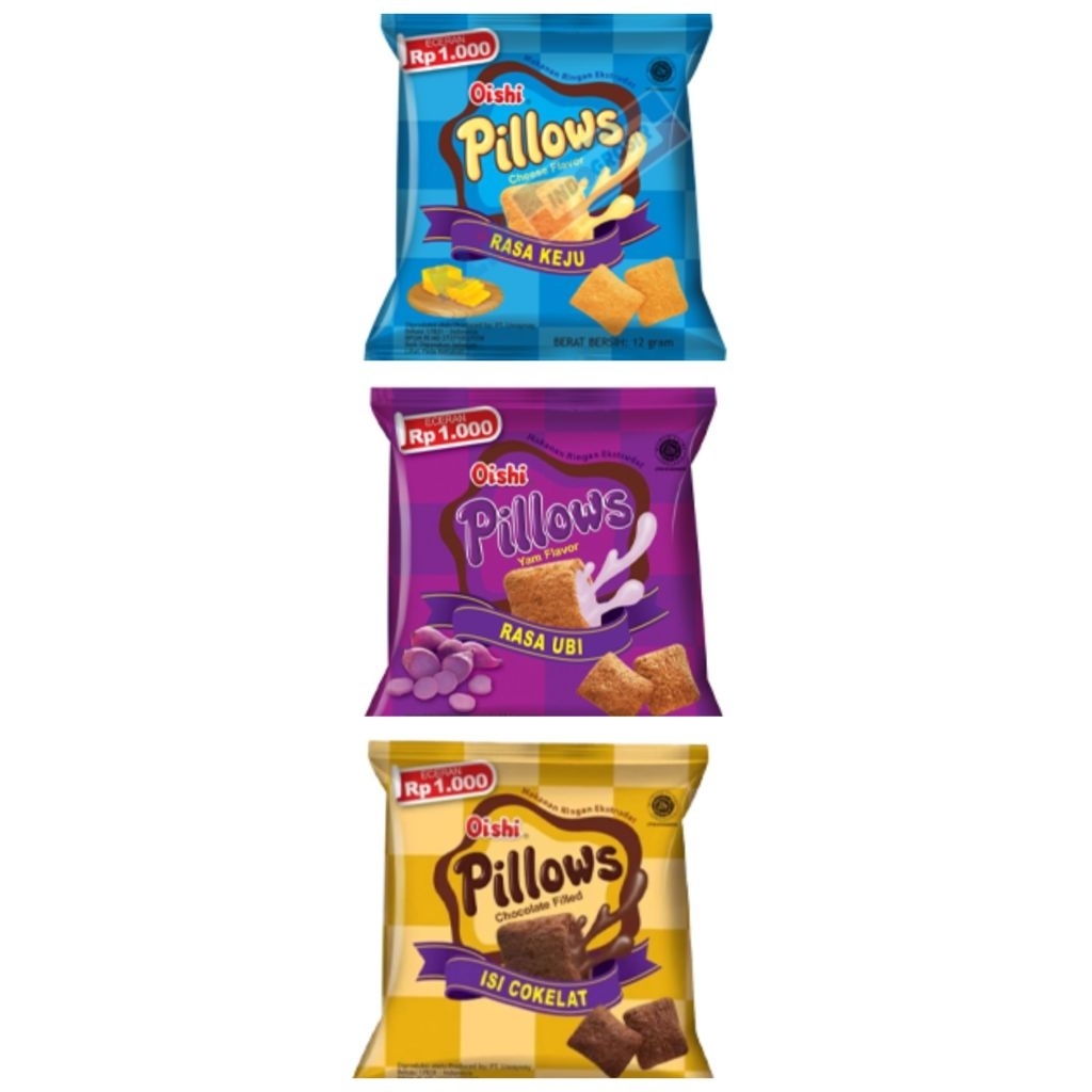 

Snack OISHI PILLOW 12Gr Ecer Grosir