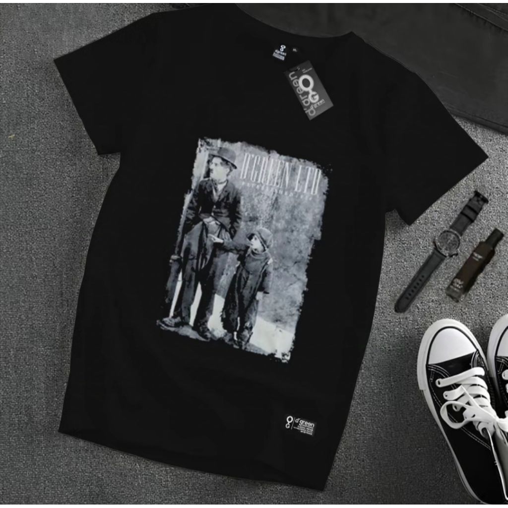 Kaos Distro Charlie Chaplin