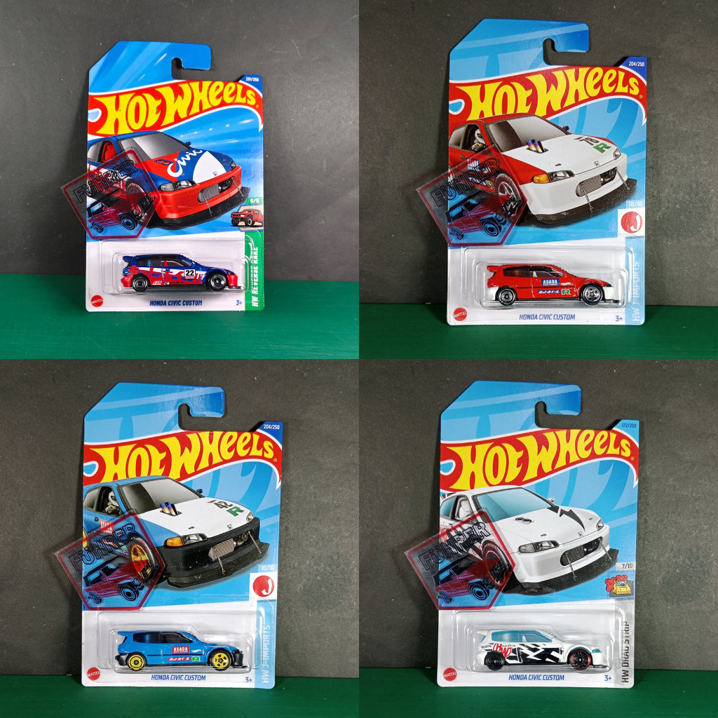 Hot Wheels Honda Civic Custom